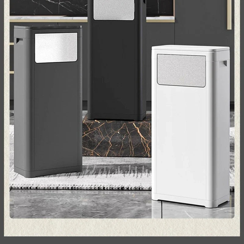 Stainless Steel Smart Trash Can – Heavy‑Duty Outdoor & Indoor Garbage Container