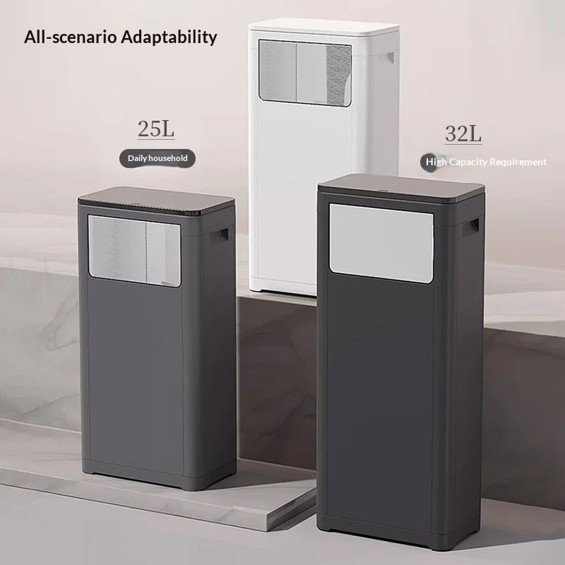 Stainless Steel Smart Trash Can – Heavy‑Duty Outdoor & Indoor Garbage Container