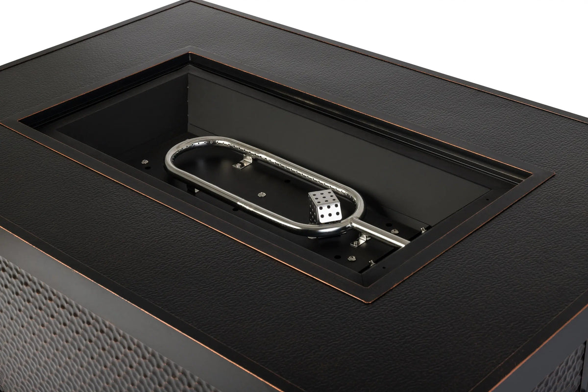 Weyland Rectangle Aluminum LPG Fire Pit